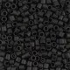 Miyuki delica beads 8/0 - Matted black DBL-310